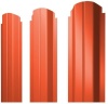 Евроштакетник метал. 0,45 мм (128*500 мм) Оранжевый 2004