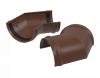 Желоб угловой ТехноНИКОЛЬ 135° коричневый 1/40