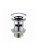 Донный клапан 1 1/4" с переливом, нажимной, латунь, хром SWES KL1402