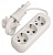 Удлинитель 3 гн. UNIVersal Е-303 ПВС 3*1 5 м з/к