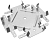 Краб соединитель одноуровневый 60*27 1/100